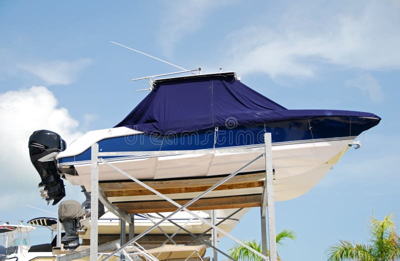 Outdoor boat storage stock image. Image of care, safety 2947809