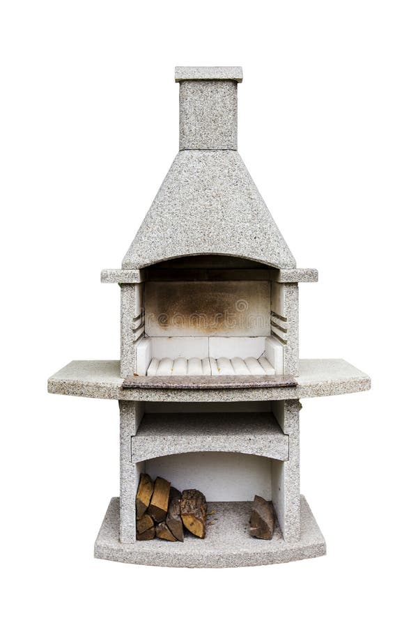 Outdoor Fireplace And Grill Stock Photo Image of fireplace, design