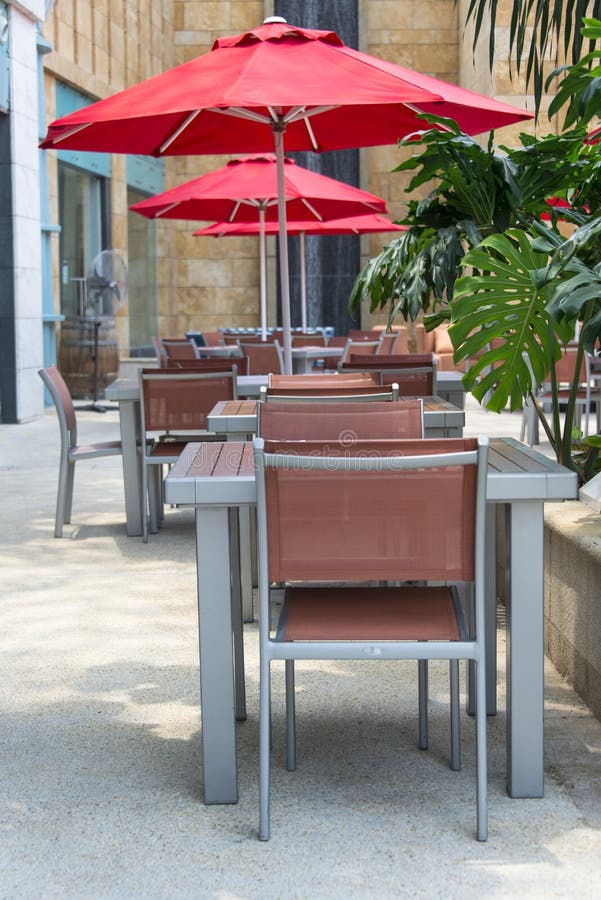 Outdoor Cafe Furniture stock photo. Image of outdoor 26837914