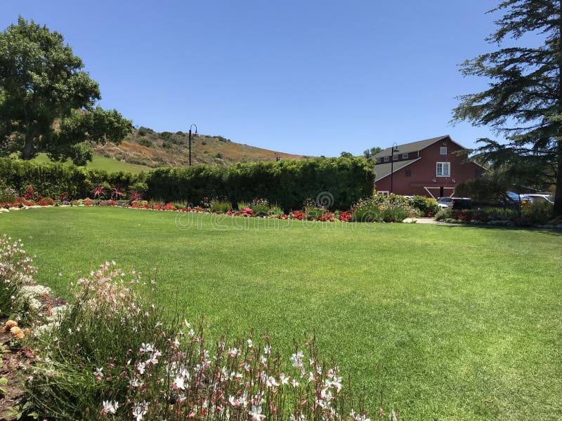 Outdoor event area at Strawberry Farms Golf Club