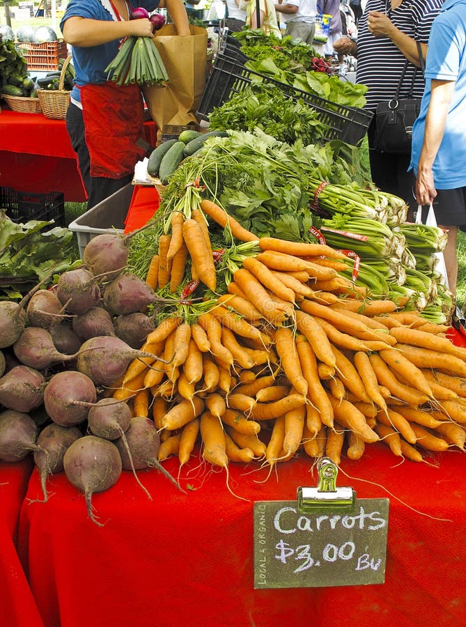 Organic produce being sold at farmers market. Food vendor sold stock images, royalty-free photos and pictures