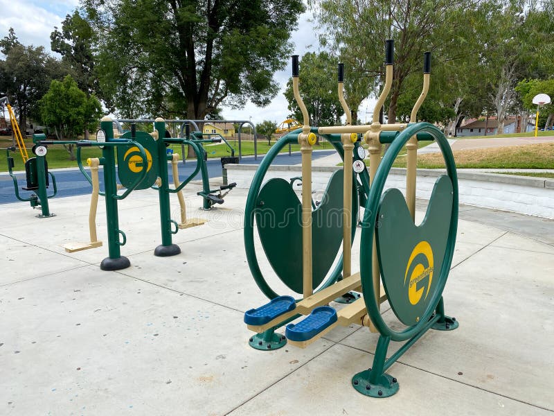 Fitness playground for adults in Bonnyville 