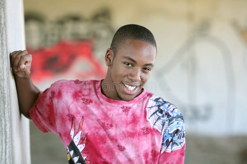 Outdoor male portrait