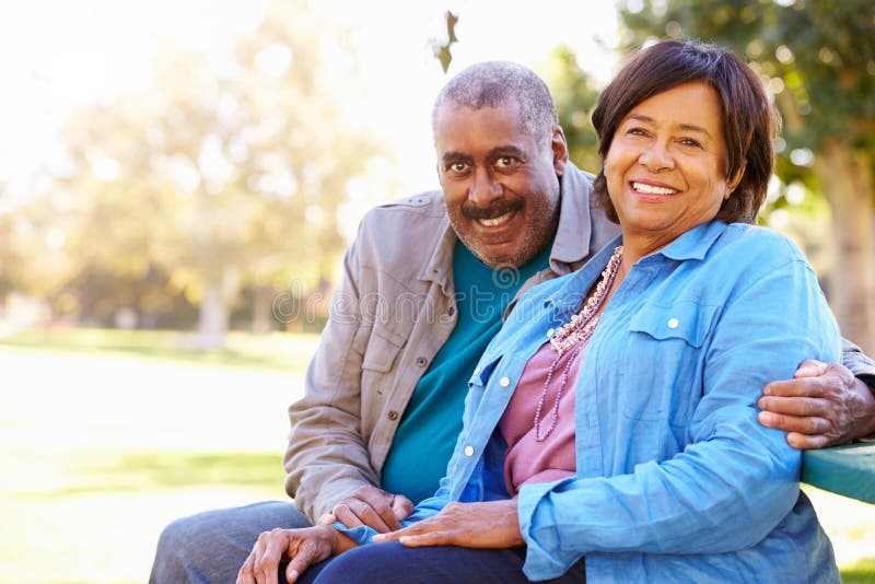 Outdoor Portrait Of Loving Senior Couple royalty free stock photo Outdoor Portrait Of Loving Senior Couple royalty free stock photo