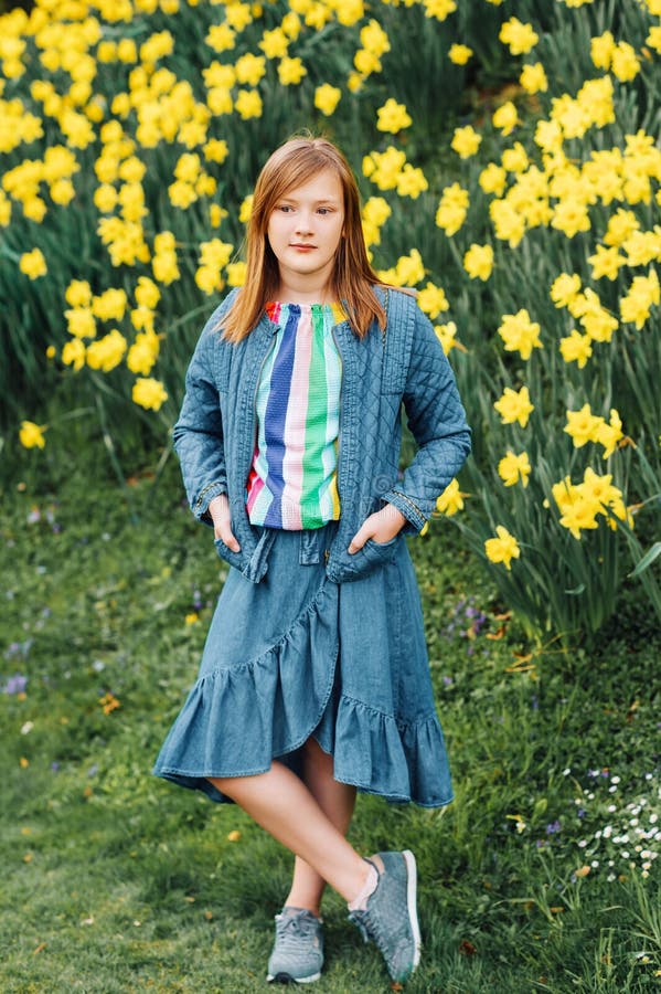 Portrait of young girl