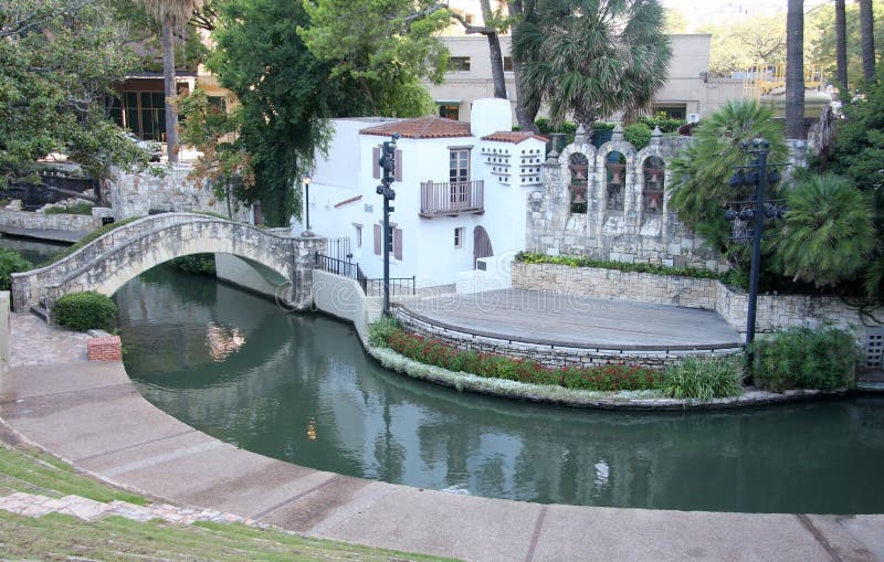 Outdoor theater in river walk