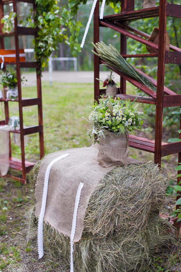 Outdoor wedding Scene