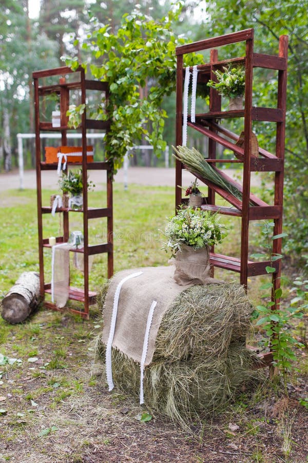 Outdoor wedding Scene