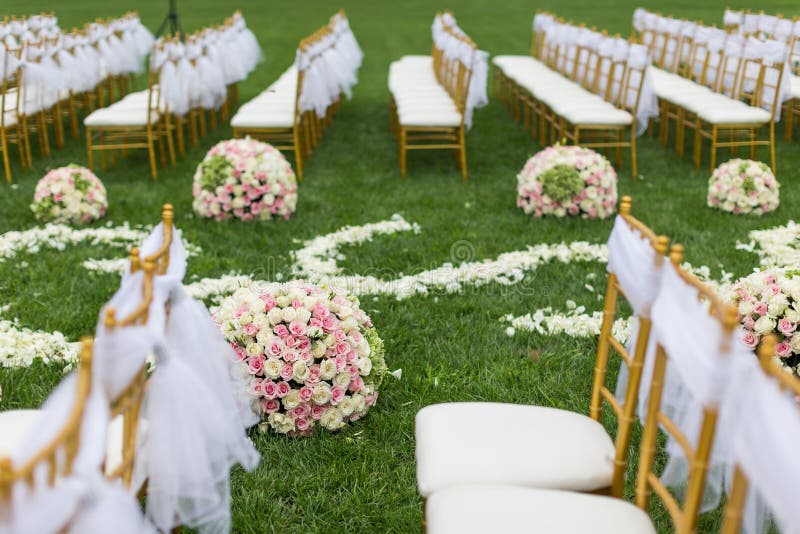 Outdoor wedding Scene