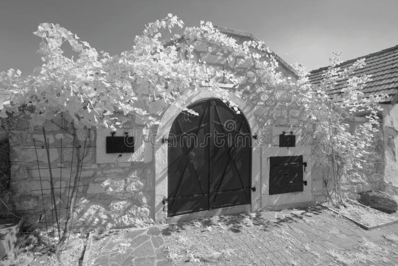 Outdoor Wine Cellar, Austria Stock Image Image of outdoor, front