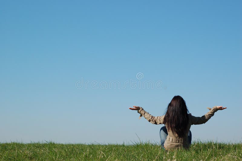 Outdoor yoga