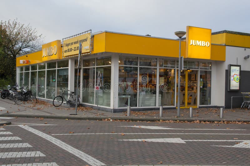 Jumbo Supermarket At Amsterdam The Netherlands 24-2-2021 Stock