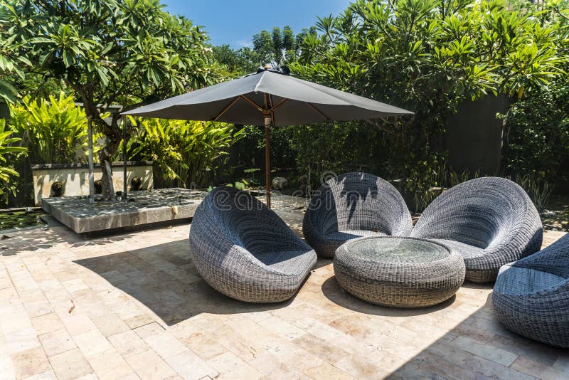 Outdoors Seating Arrangement Relaxation Zone Stock Photos Free