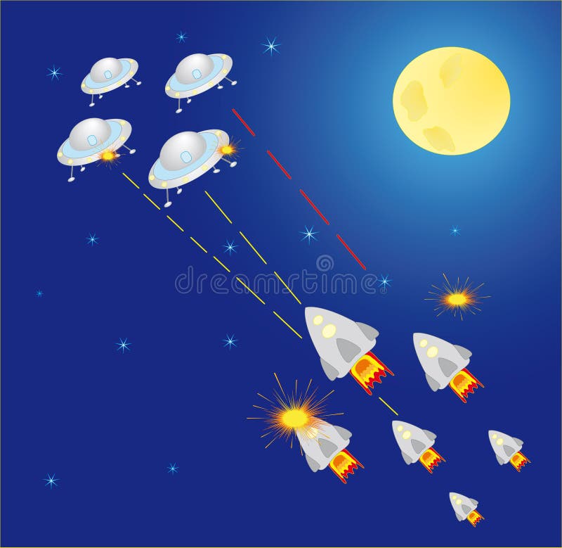 Outer Space stock illustration