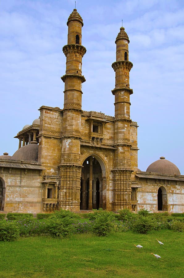 Outer View Of Jami Masjid Mosque, UNESCO Protected Champaner - Pavagadh