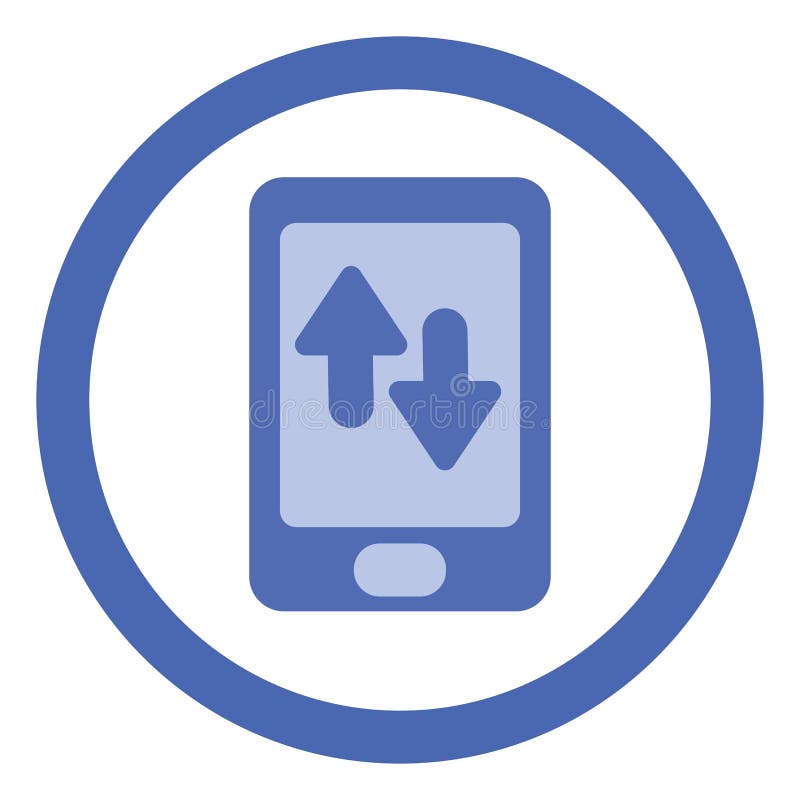 Outgoing call, illustration, vector on a white background. Outgoing call vectors