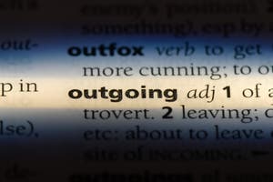 Outgoing Stock Photo Image Of Macro English Word 126547746 Outgoing Stock Photo Image Of Macro English Word 126547746