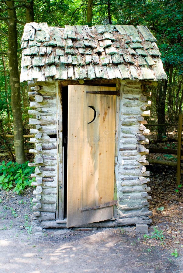 Outhouse στοκ εικόνα