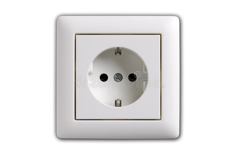 German Energy Standard Outlet Stock Image Image of socket, operated