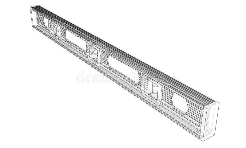 Outline building level. Vector vector illustration