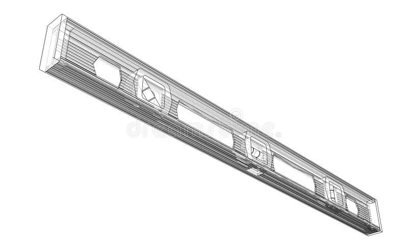 Outline building level. Vector vector illustration