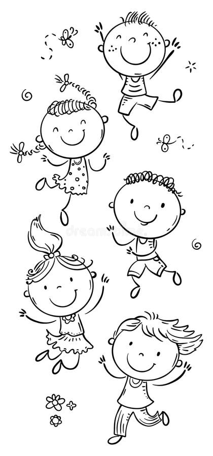 outline-cartoon-happy-kids-vertical-banner-design-element-funny-little-children-black-white-vector-illustration-343317474.jpg