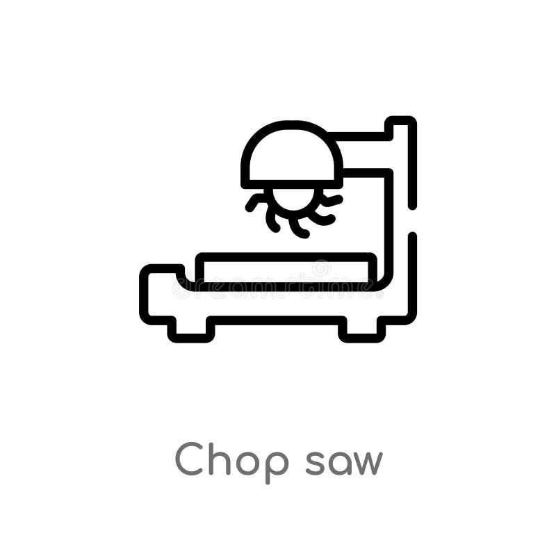 Chop Icon on White Background. Simple Element Illustration from Food