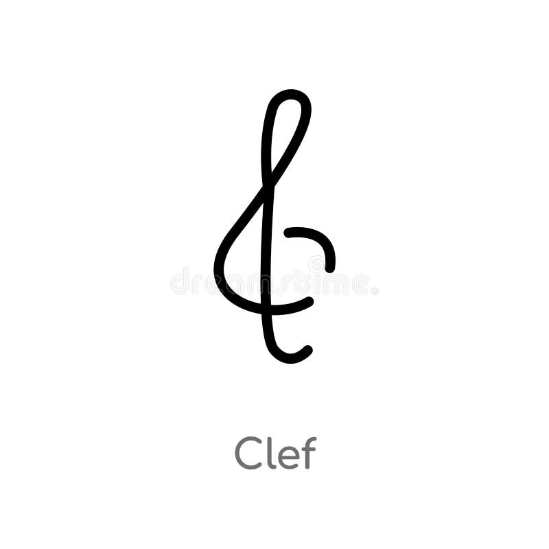 Alto Clef Icon Vector. Trendy Flat Alto Clef Icon from Music and Media  Collection Isolated on White Background Stock Vector - Illustration of  notation, symphony: 166796818