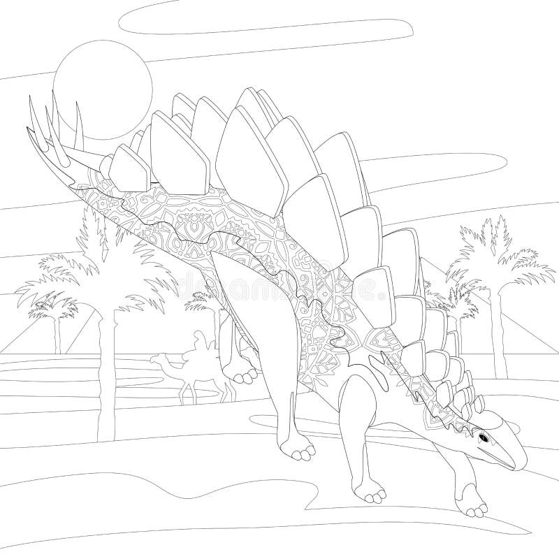 Dinosaur Coloring Pages Stock Illustrations 435 Dinosaur Coloring Pages Stock Illustrations Vectors Clipart Dreamstime