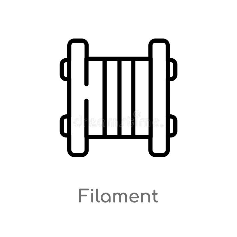 Download A 2D Illustration Of A Filament Lightbulb And A Red Ban Symbol T Stock Illustration ...