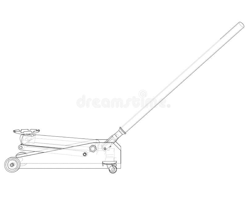 Adjustable Jack Stock Illustrations 648 Adjustable Jack Stock