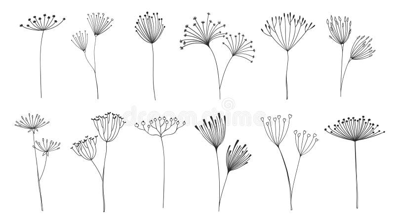 Free Vector | Hand drawn flowers collection
