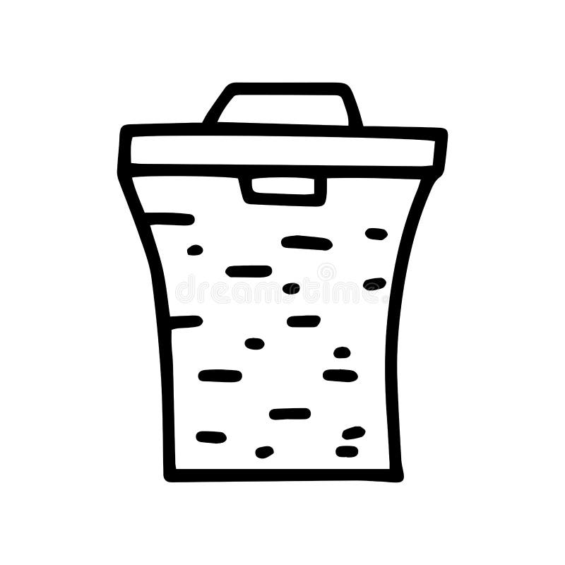 Outline Drawing Laundry Basket Stock Illustrations 162 Outline