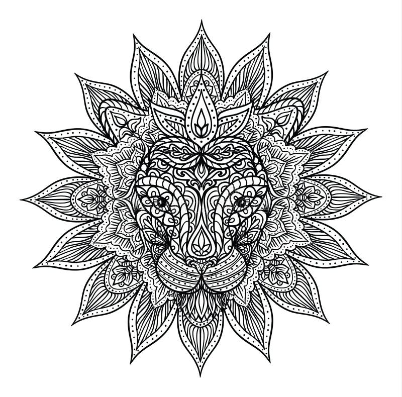 Download Outline Lion Stock Illustrations 6 742 Outline Lion Stock Illustrations Vectors Clipart Dreamstime