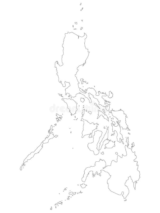 Philippine Map Illustration