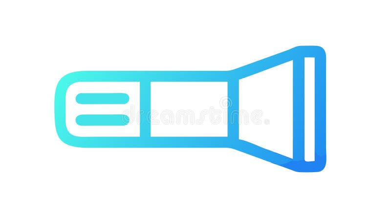 Outline Megaphone Icon, Clear Communication Vector Design Generative AI stock illustration