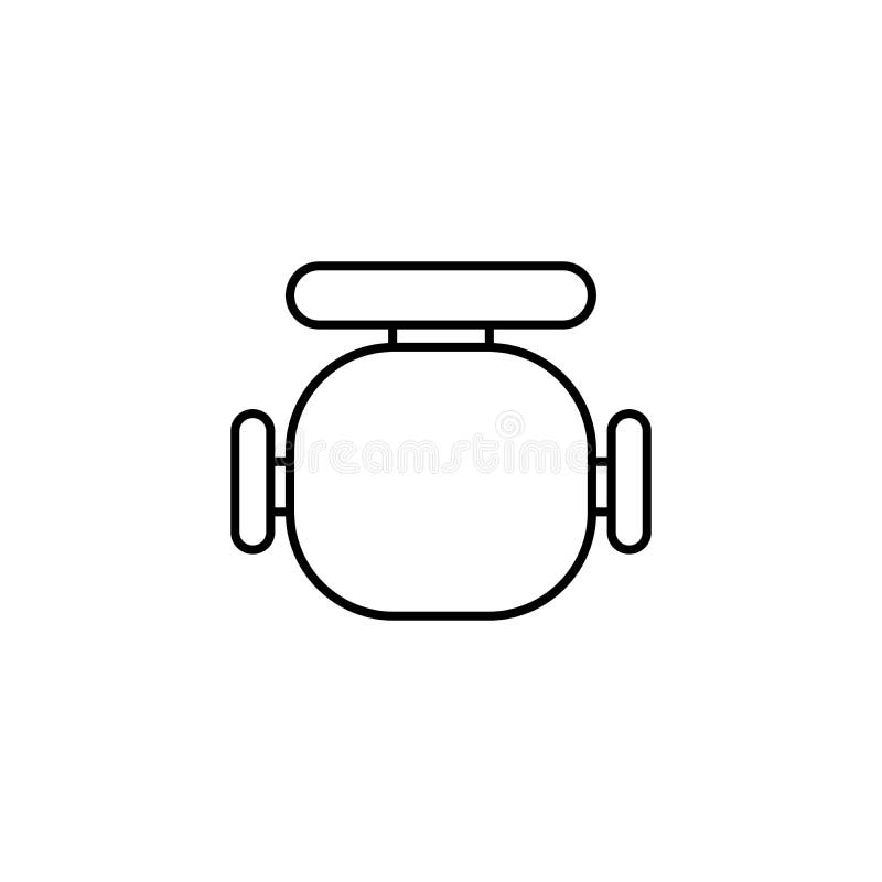 chair top view clipart