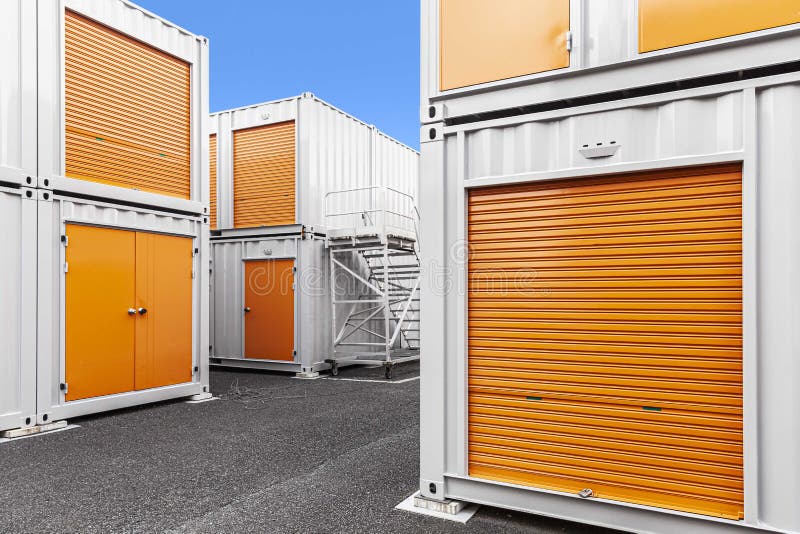 Atmosphere of a Small Rental Storage Room Stock Photo Image of