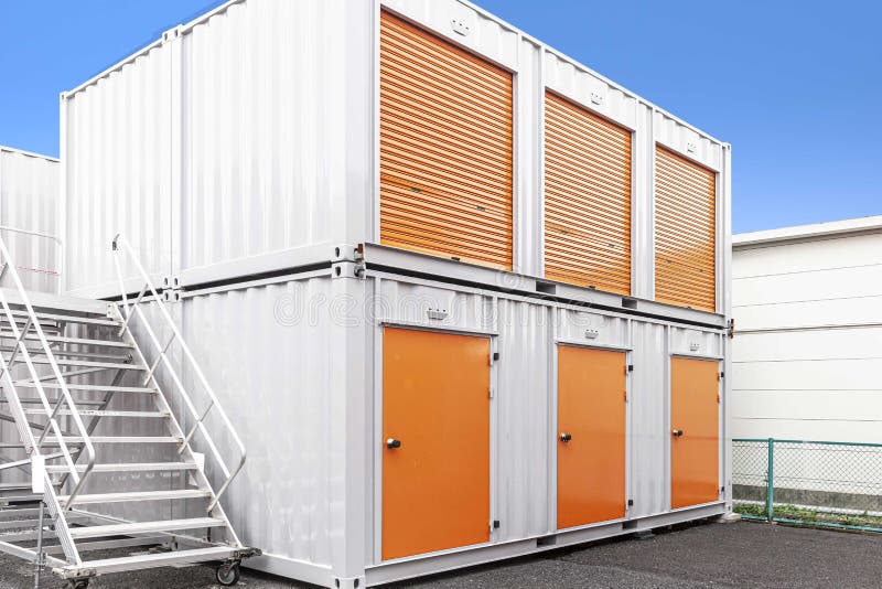 Atmosphere of a Small Rental Storage Room Stock Photo Image of