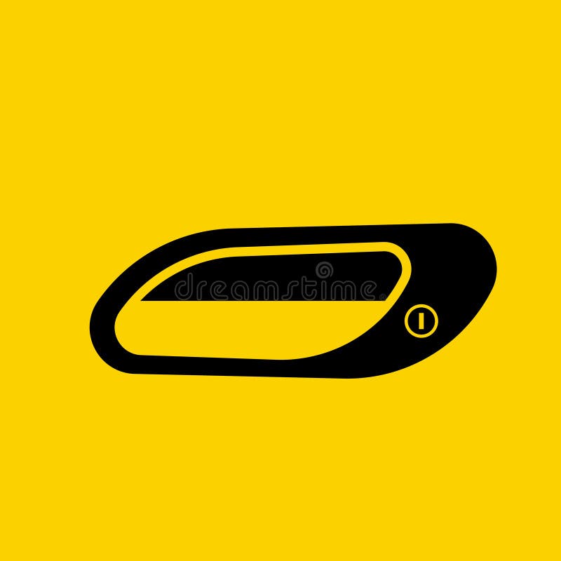 Outside Car Door Lock Cover Stock Vector Illustration of symbol