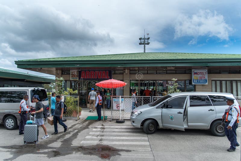 Dumaguete Airport Main Gate Scenery, Dumaguete City, Philippines, Dec