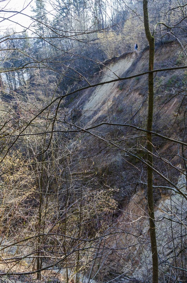 Ouverture de la vue sur la réserve de karoliniskes image libre de droits