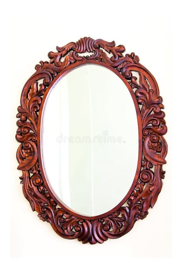 Oval mirror