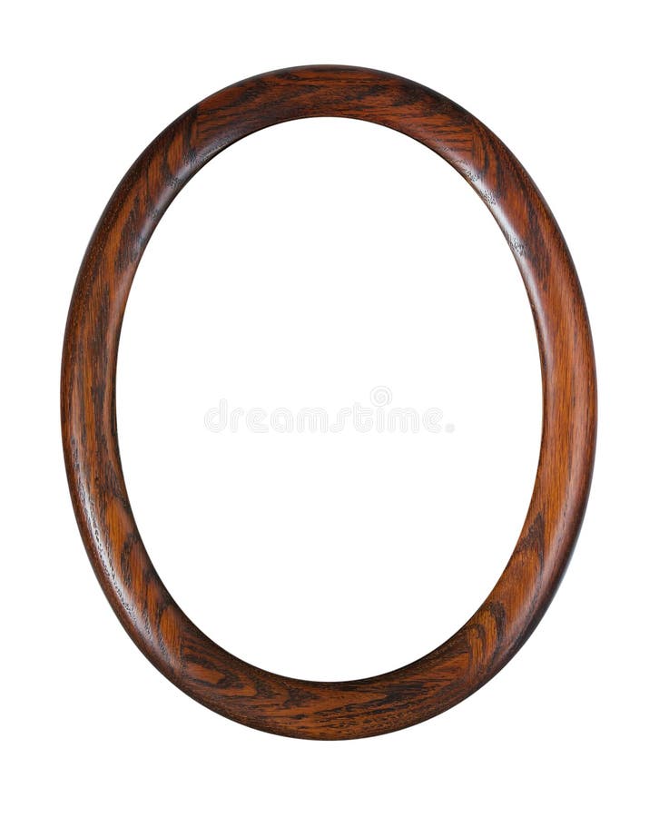 Oval photo-frame