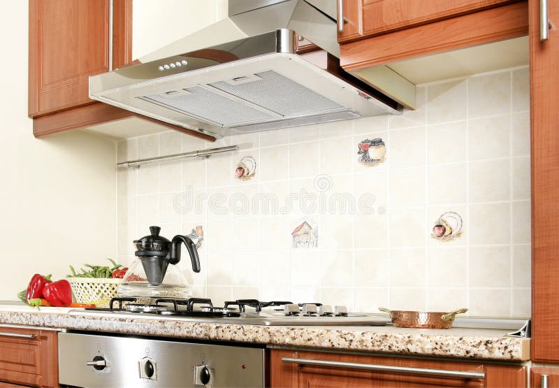 Oven for Modern Kitchen royalty free stock photos
