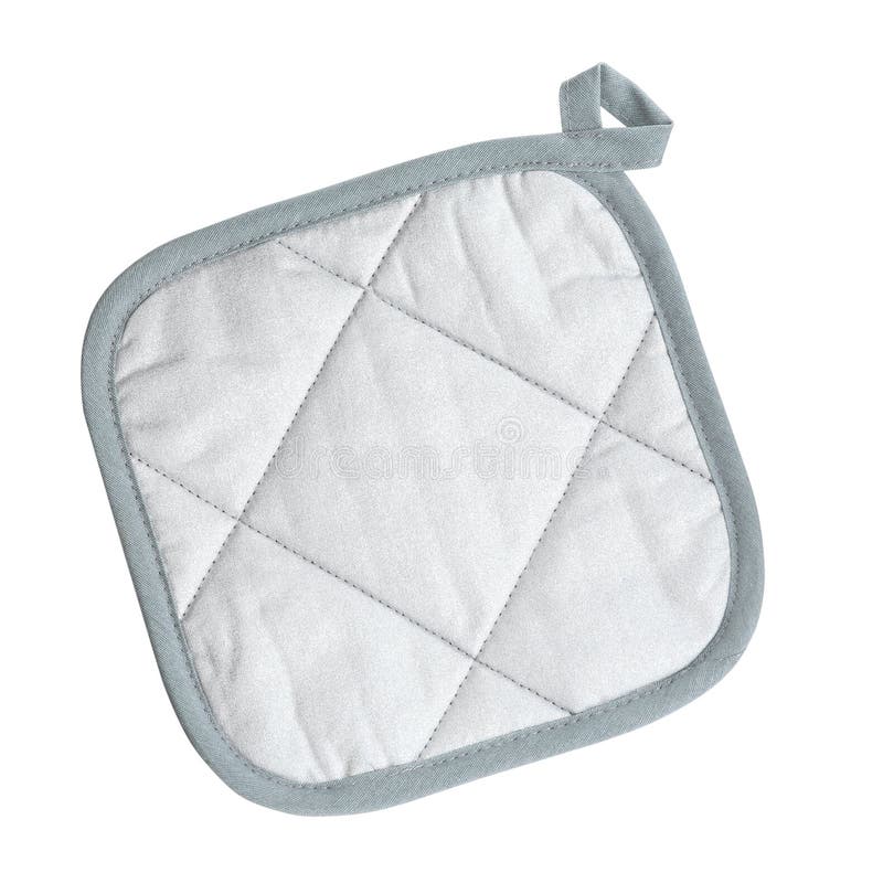 Oven Potholder for Hot Dishes on White Background Stock Image Image