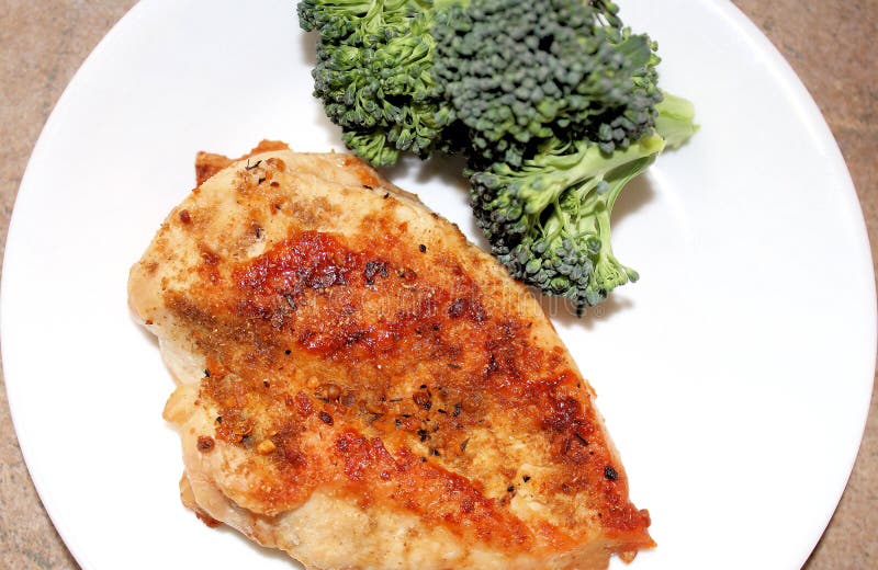 Oven Roasted Chicken Breast Stock Photo Image of dinner, poster 18633762