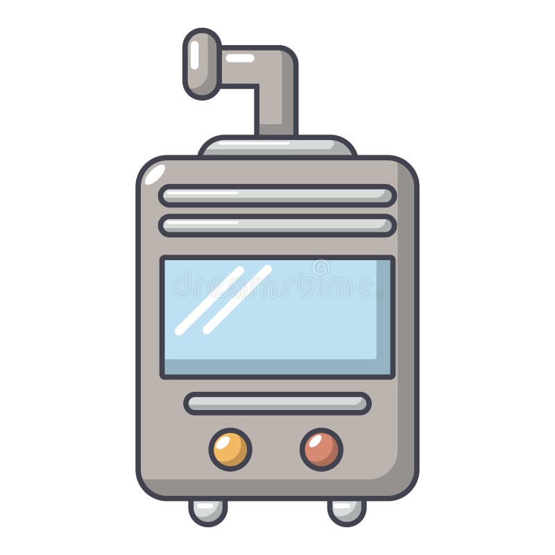 Oven-stove icon, cartoon style. vector illustration