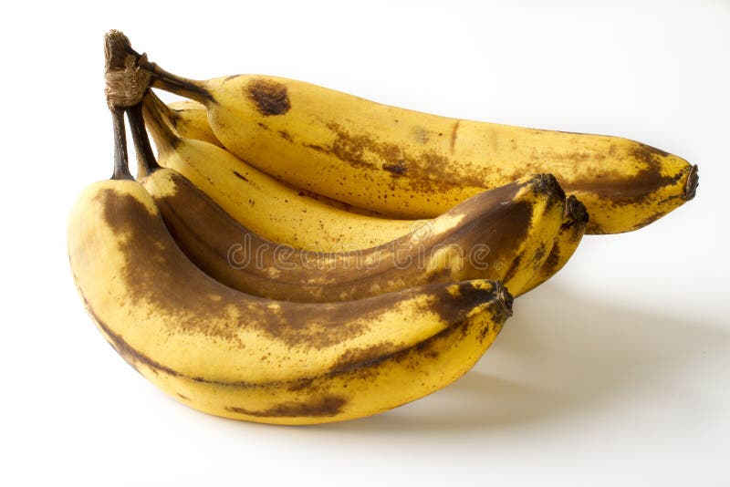 Old banana stock photo. Image of dish, white, banana 100098238
