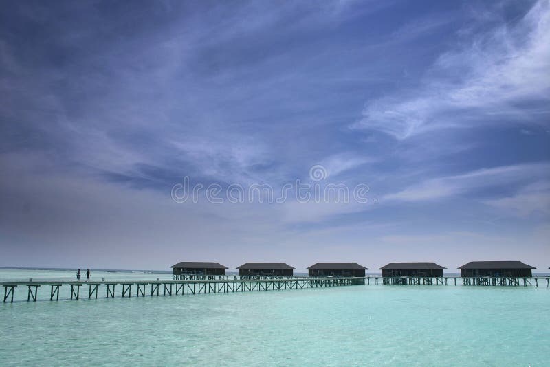 Over water bungalows